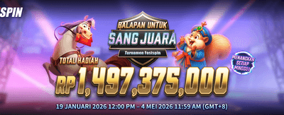Bonus Selamat Datang idzeus007.com